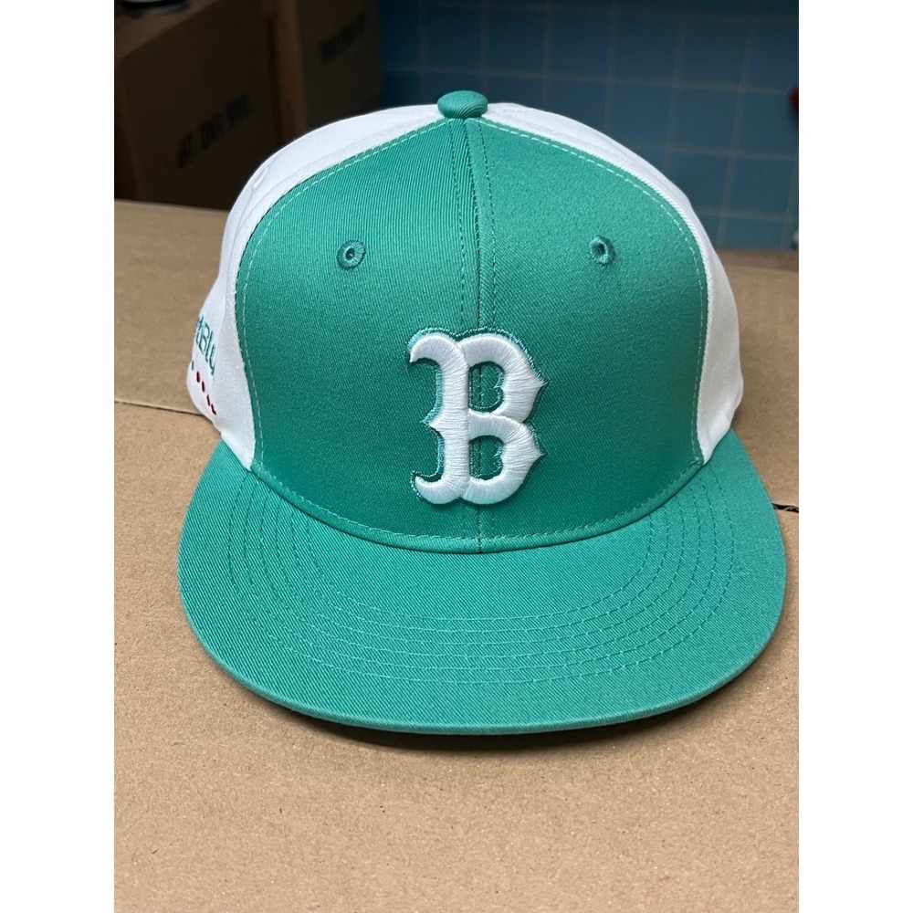 Boston Red Sox 2026 JetBlue Snapback Hat Teal White MLB Adjustable